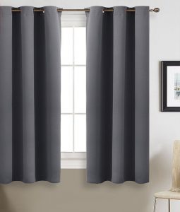 Nicetown Thermal Insulated Grommet Curtains