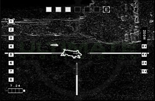 Trijicon IR HUNTER MK3 60mm Thermal Weapon Sight Review 3 Trijicon IR HUNTER MK3 Reticle